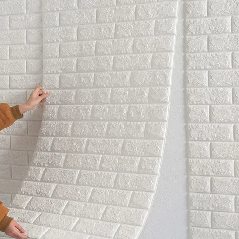 3D Brick Pattern Wall Sticker