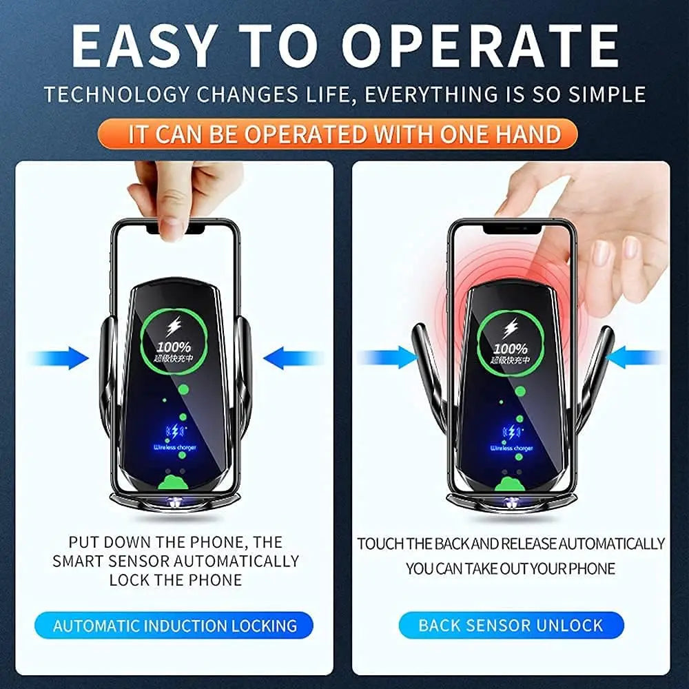 Smart Sensor Car Phone Wireless Charger