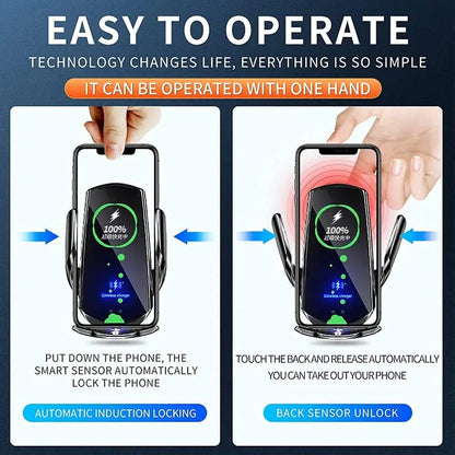 Smart Sensor Car Phone Wireless Charger