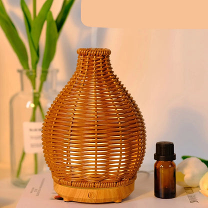 Essential Oil Diffuser Weave Wood