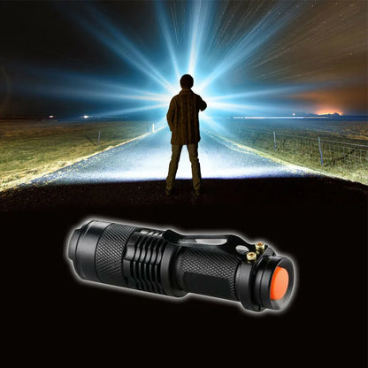 LED Tactically Pocket Waterproof Flashlight