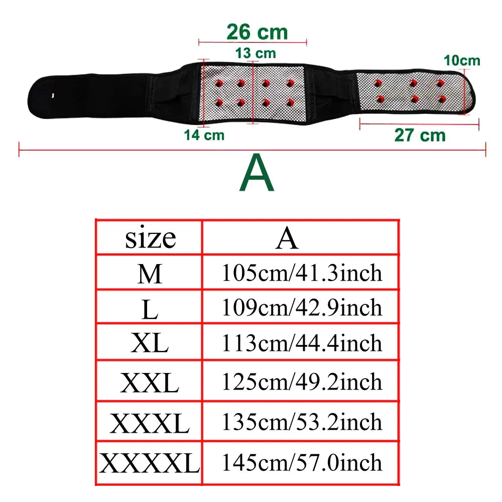 Heating Back Support Belt