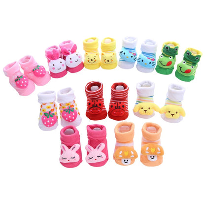 Cartoon Antiskid Baby Floor Socks