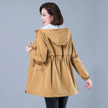 Women Casual Parkas Winter Jacket