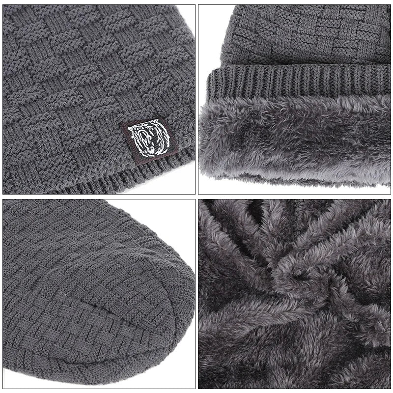 Men's Outdoor Sports Winter Plush Hat