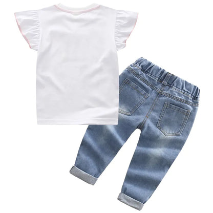 Summer Baby Girls Boys Clothing Set