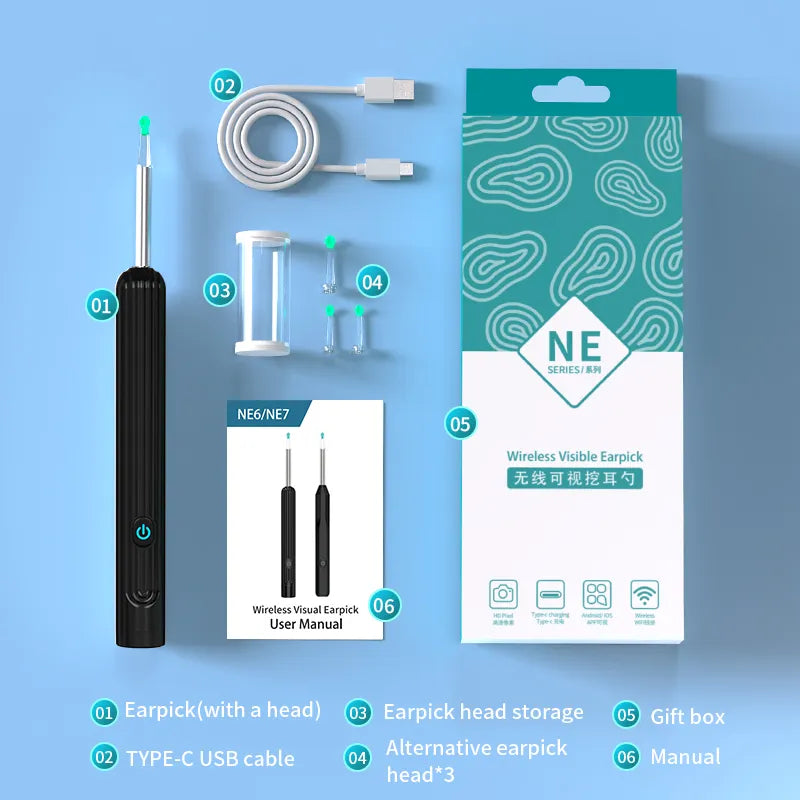 Smart Visual Ear Sticks