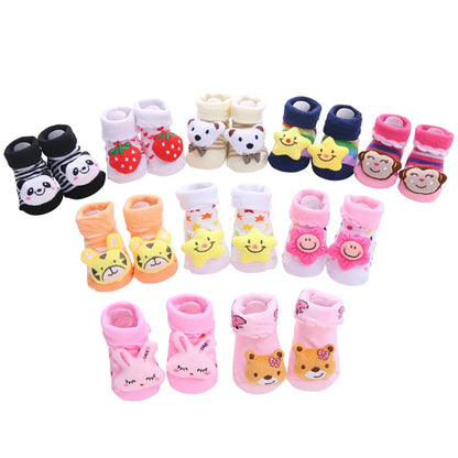 Cartoon Antiskid Baby Floor Socks