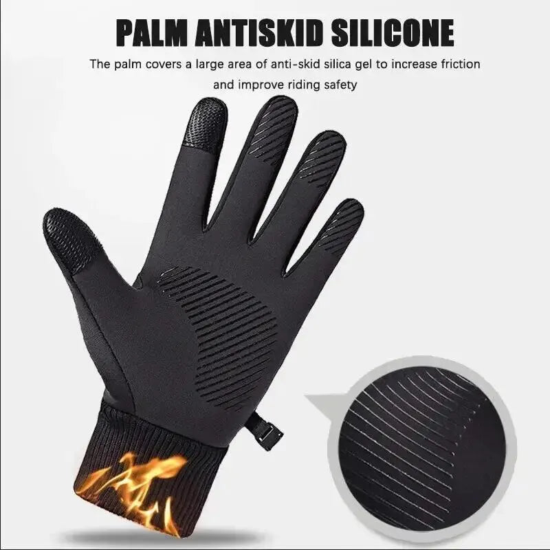 Winter Warm Full Fingers Waterproof Gloves