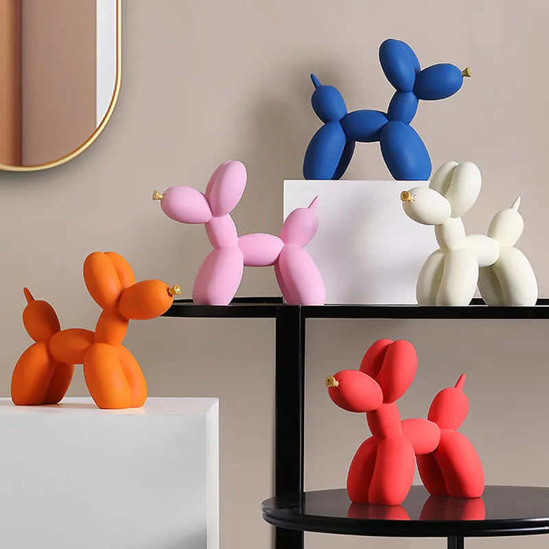 Nordic Balloon Dog Figurines