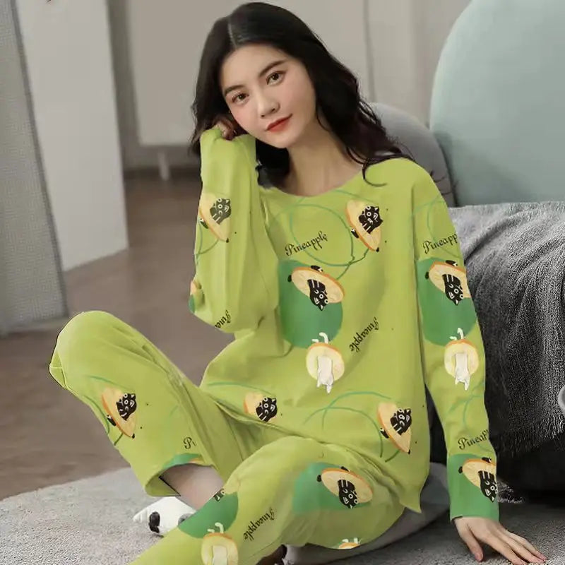 Women's Summer Autumn Sleepwear Pajamas