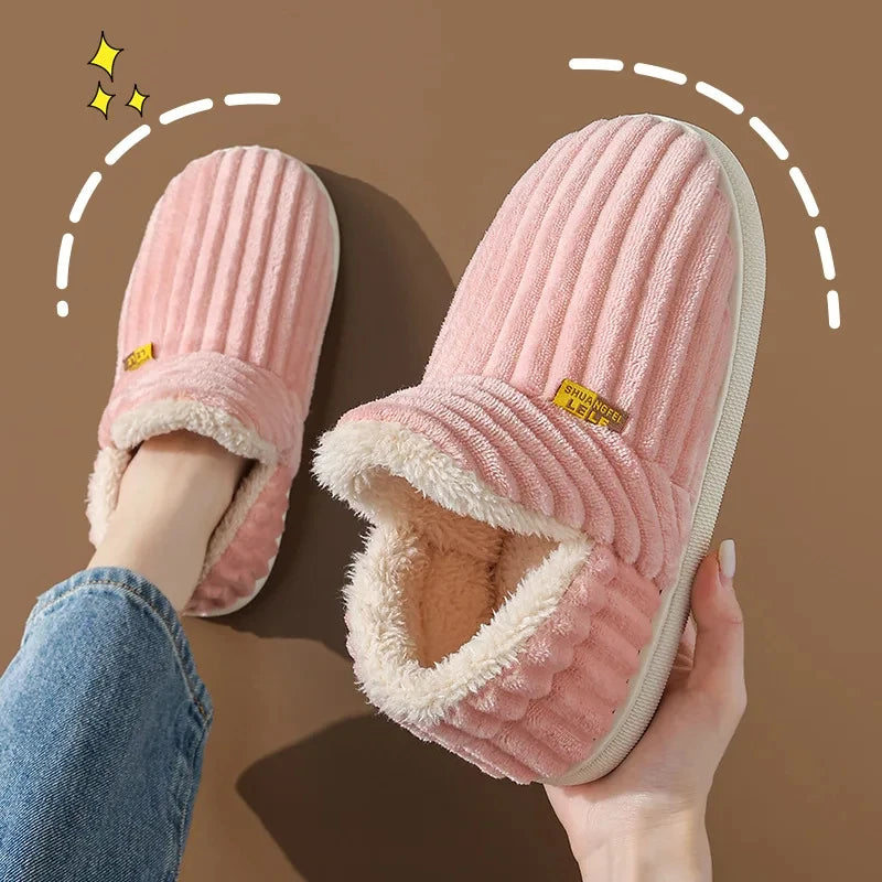 Unisex Ankles Cozy Furry Shoes