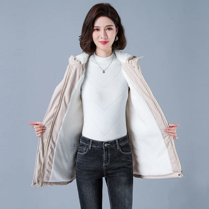 Women Casual Parkas Winter Jacket