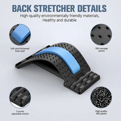 Adjustable Massager Lumbar Plate