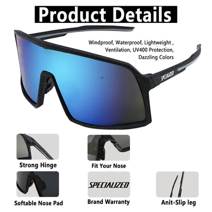 Men's Women UV400 Sports Glasses