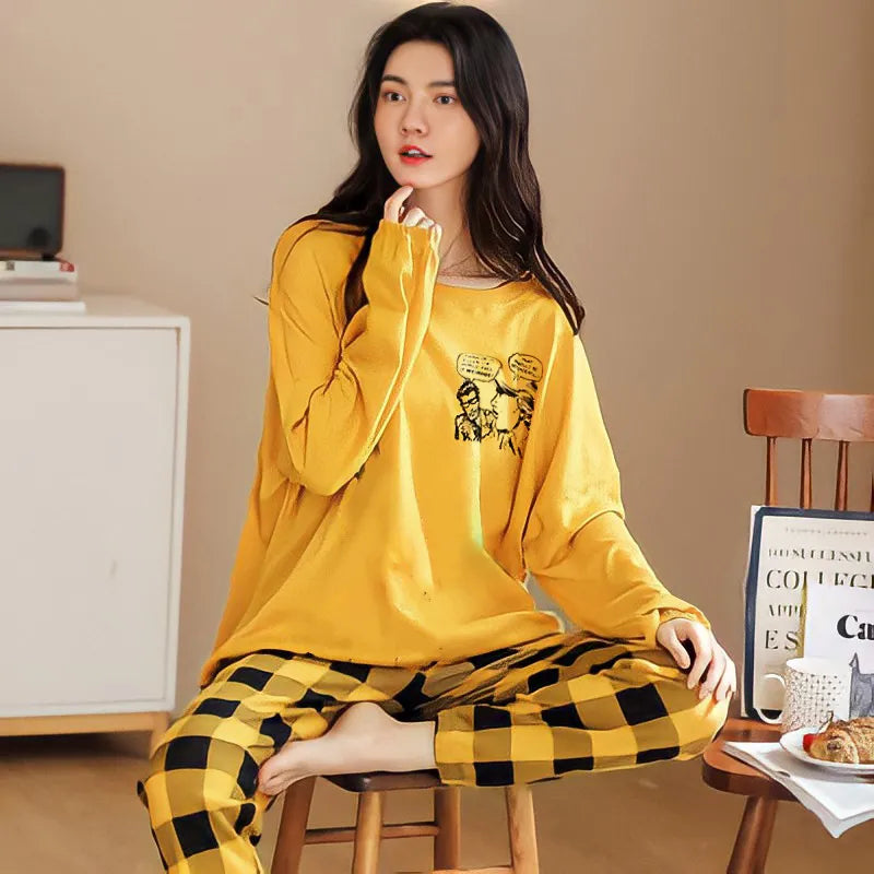 Women's Summer Autumn Sleepwear Pajamas