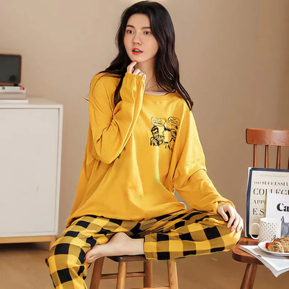 Women's Summer Autumn Sleepwear Pajamas