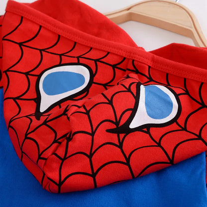 Spider Man Newborn Baby Boys Rompers