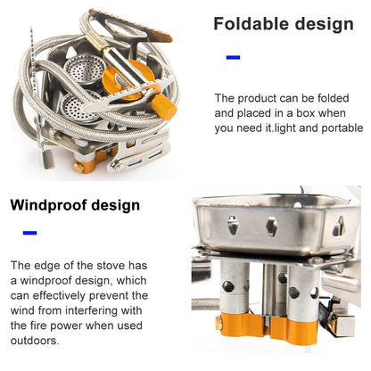 Outdoor Camping Tourist Burner Big Power Gas Stove