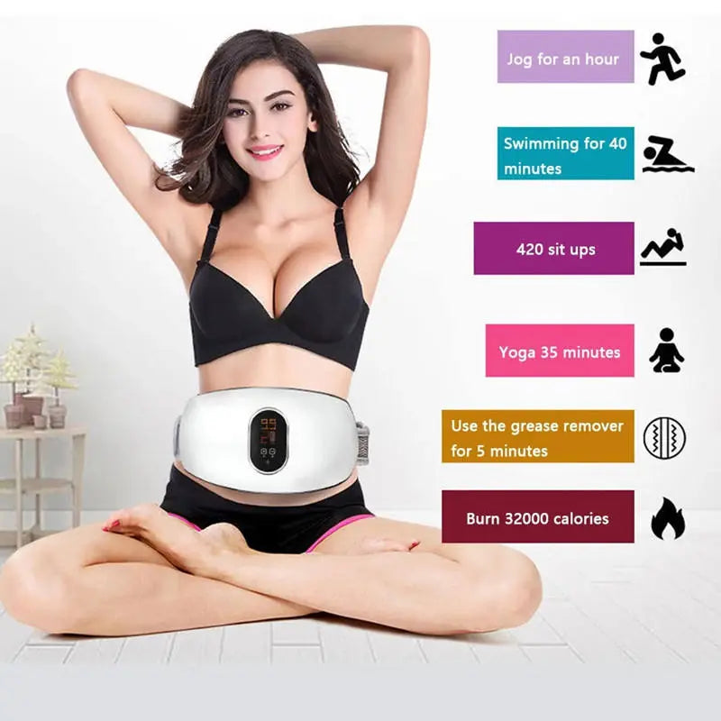 Rechargeable Burning Massage Fitness Belt