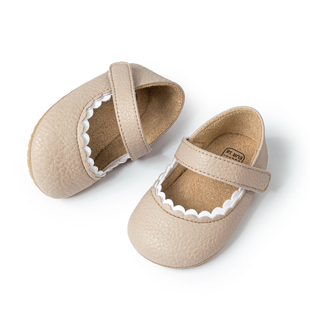 Baby Girls Soft Soled Non-Slip Crib Shoes