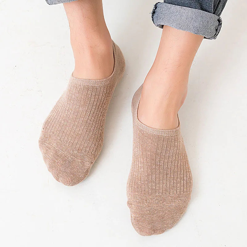 Cotton Invisible Socks Non-slip