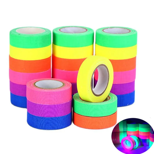 Glow Cotton Neon Gaffer Party Tape