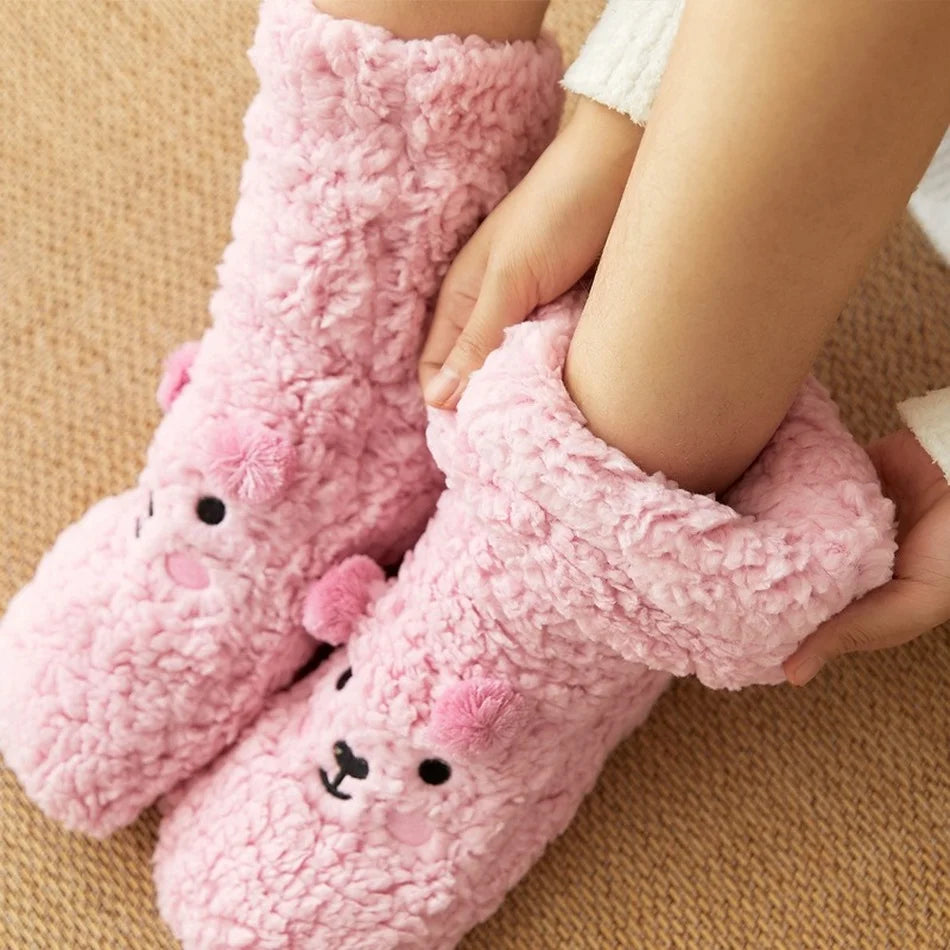 Women Kawaii Bear Socks