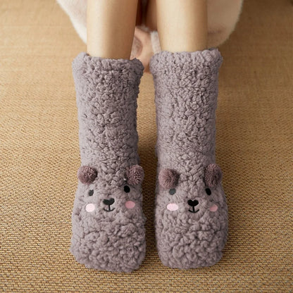 Women Kawaii Bear Socks