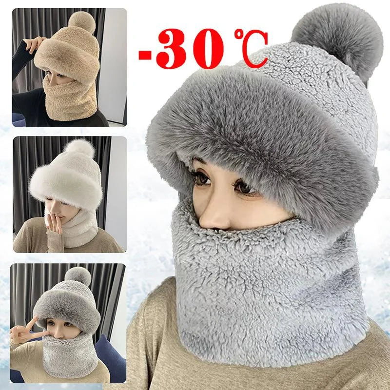 Women Outdoor Ski Windproof Hat