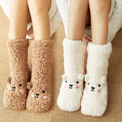 Women Kawaii Bear Socks