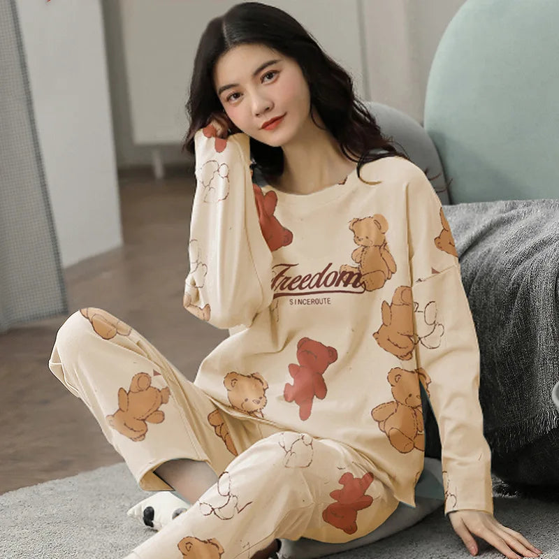 Women's Summer Autumn Sleepwear Pajamas