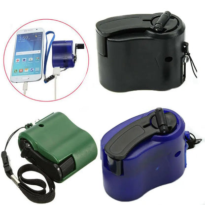 USB Hand Crank Phone Charger